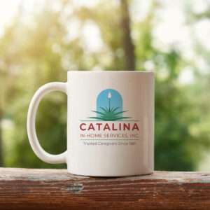 Catalina In-Home Services Logo Cup Mockup