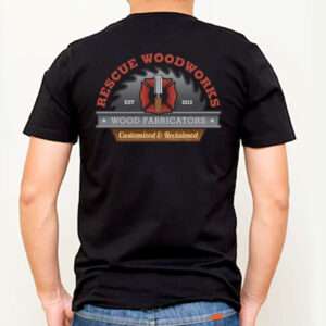 Rescue Woodworks tshirt 