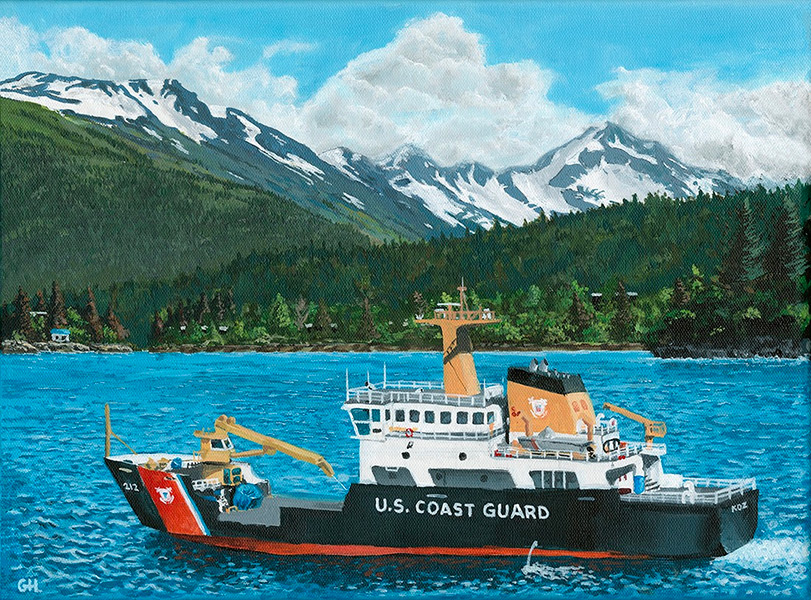 USCGC Hickory Painting