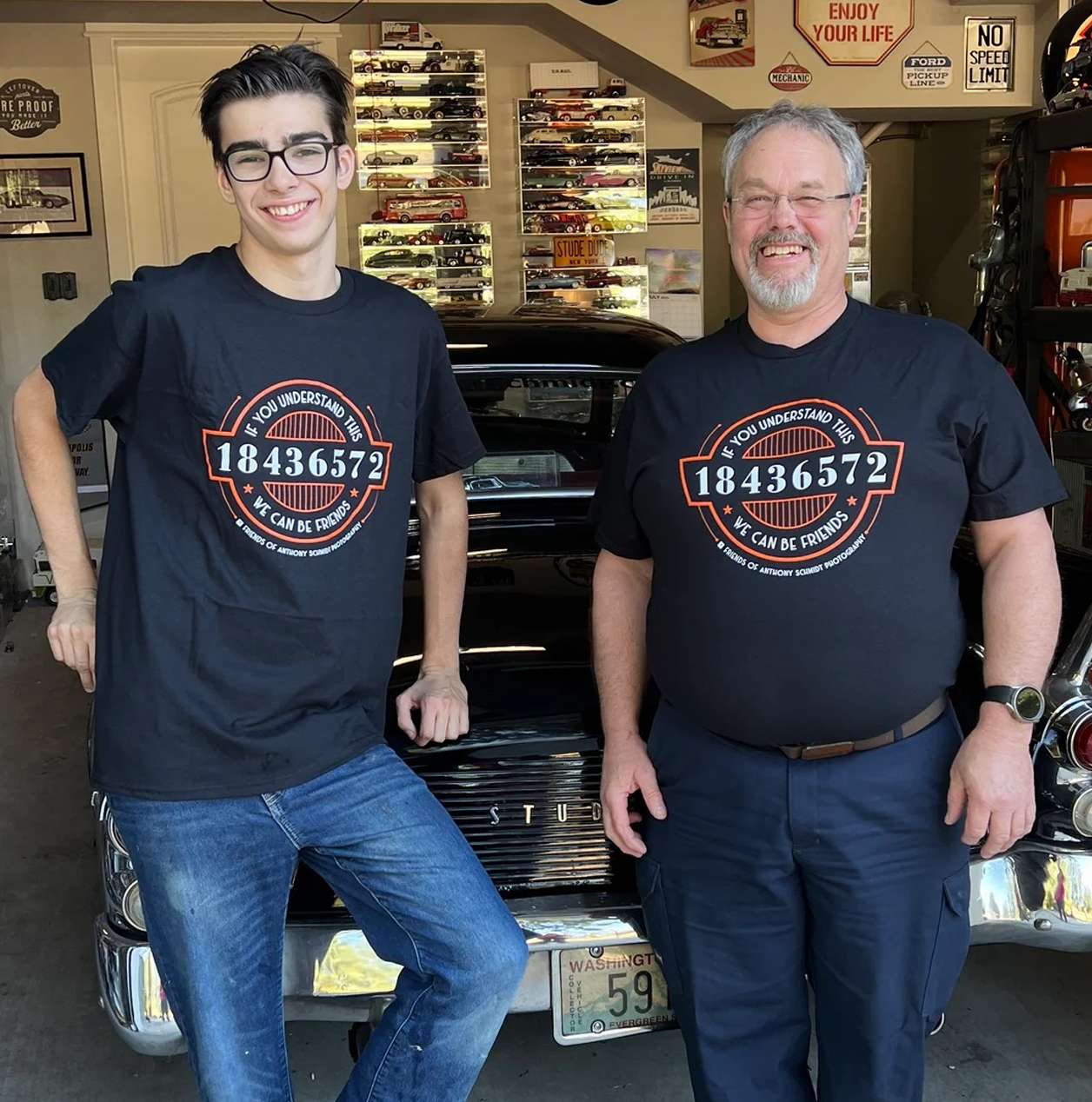 Anthony Schmidt Photo Firing Order t-shirt