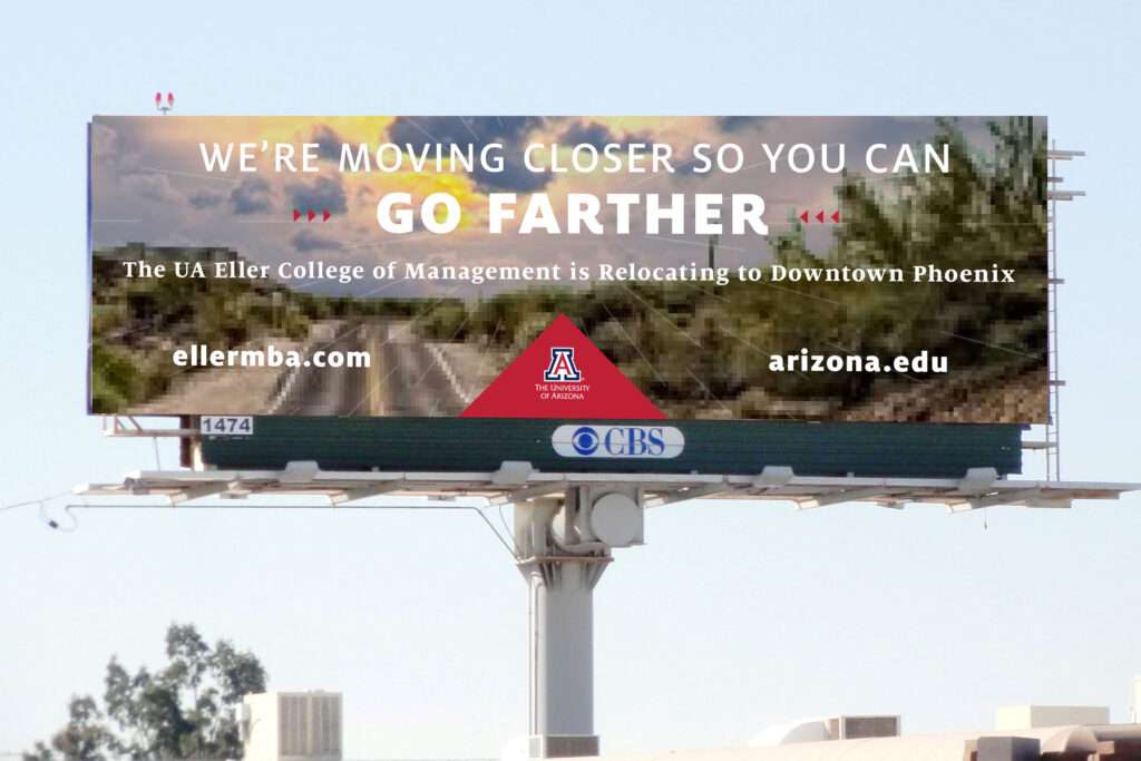 Eller Moving Closer Billboard mockup